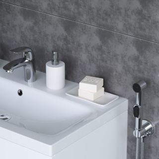 Смеситель для раковины Damixa Jupiter 770230001 с гигиеническим душем хром